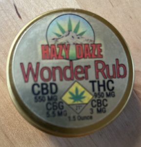 Cannabis Rub